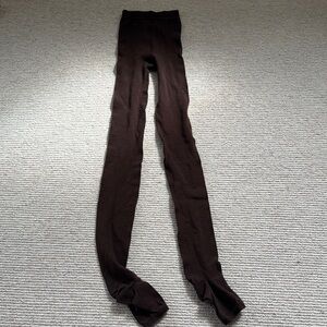 Marni Brown Knit Tights